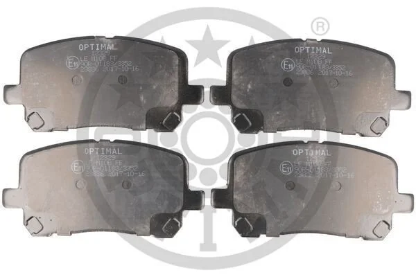 <strong>Гальмівні колодки дискові OPTIMAL BP-12329 (фото 1)</strong>
