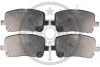 <strong>Гальмівні колодки дискові OPTIMAL BP-12329 (фото 1)</strong>