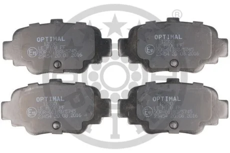 Гальмівні колодки дискові для Nissan OPTIMAL BP-12330 фото товару
