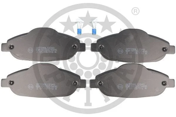 <strong>Гальмівні колодки дискові OPTIMAL BP-12340 (фото 1)</strong>