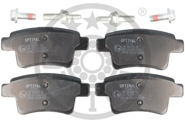 <strong>Гальмівні колодки дискові OPTIMAL BP-12343 (фото 1)</strong>
