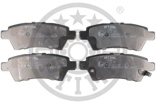 <strong>Гальмівні колодки дискові OPTIMAL BP-12347 (фото 1)</strong>