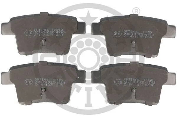 <strong>Гальмівні колодки дискові OPTIMAL BP-12350 (фото 1)</strong>