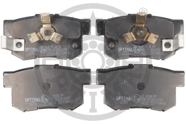 <strong>Гальмівні колодки дискові OPTIMAL BP-12353 (фото 1)</strong>