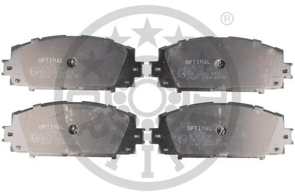 <strong>Гальмівні колодки дискові OPTIMAL BP-12360 (фото 1)</strong>