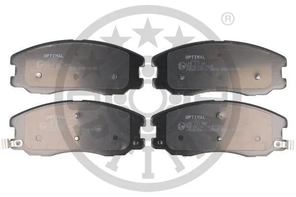 <strong>Гальмівні колодки дискові OPTIMAL BP-12362 (фото 1)</strong>