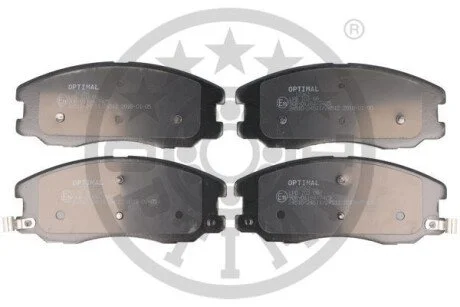 Гальмівні колодки дискові для OPTIMAL BP-12362 фото товару
