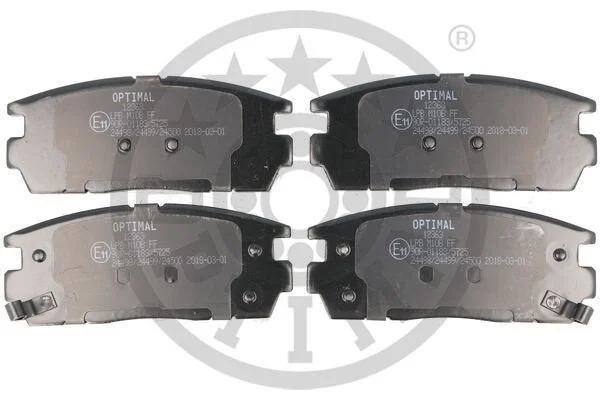<strong>Гальмівні колодки дискові OPTIMAL BP-12363 (фото 1)</strong>