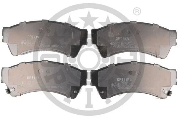 <strong>Гальмівні колодки дискові OPTIMAL BP-12370 (фото 1)</strong>