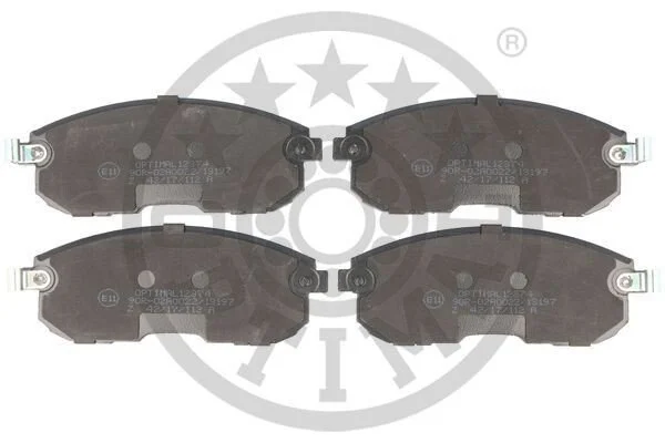 <strong>Гальмівні колодки дискові OPTIMAL BP-12374 (фото 1)</strong>