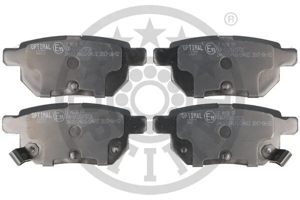 <strong>Гальмівні колодки дискові OPTIMAL BP-12377 (фото 1)</strong>