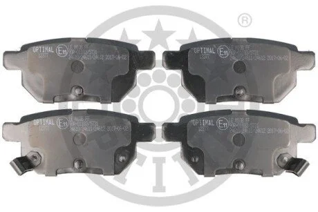 Гальмівні колодки дискові для OPTIMAL BP-12377 фото товару
