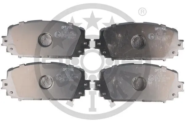 <strong>Гальмівні колодки дискові OPTIMAL BP-12380 (фото 1)</strong>