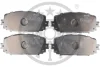 <strong>Гальмівні колодки дискові OPTIMAL BP-12380 (фото 1)</strong>