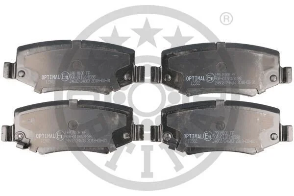 <strong>Гальмівні колодки дискові OPTIMAL BP-12382 (фото 1)</strong>