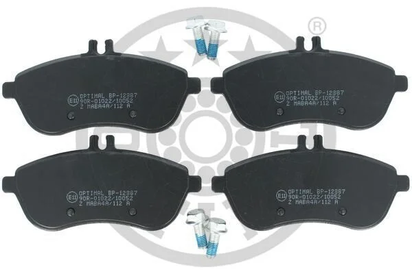 <strong>Гальмівні колодки дискові OPTIMAL BP-12387 (фото 1)</strong>