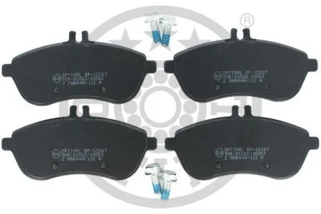 Гальмівні колодки дискові для OPTIMAL BP-12387 фото товару