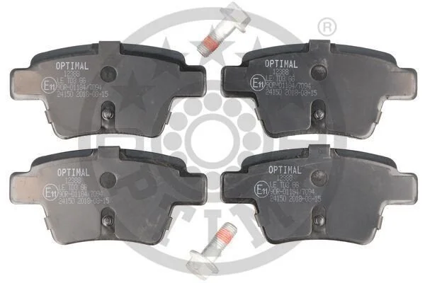 <strong>Гальмівні колодки дискові OPTIMAL BP-12388 (фото 1)</strong>