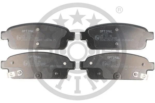 <strong>Гальмівні колодки дискові OPTIMAL BP-12398 (фото 1)</strong>