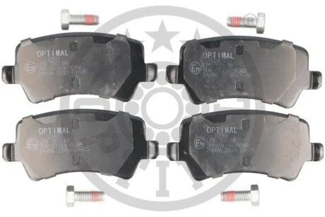 Гальмівні колодки дискові для OPTIMAL BP-12401 фото товару