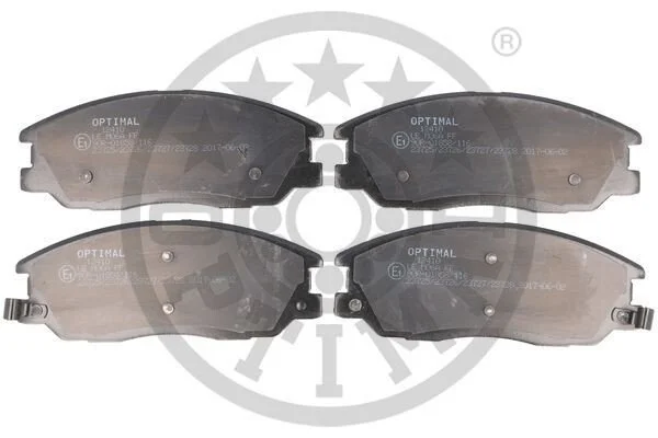 <strong>Гальмівні колодки дискові OPTIMAL BP-12410 (фото 1)</strong>