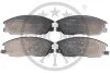 <strong>Гальмівні колодки дискові OPTIMAL BP-12410 (фото 1)</strong>