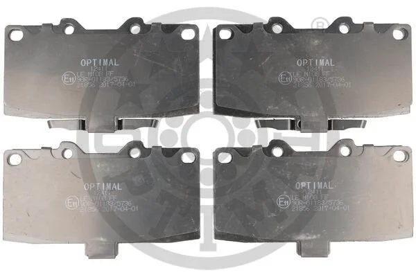 <strong>Гальмівні колодки дискові OPTIMAL BP-12411 (фото 1)</strong>
