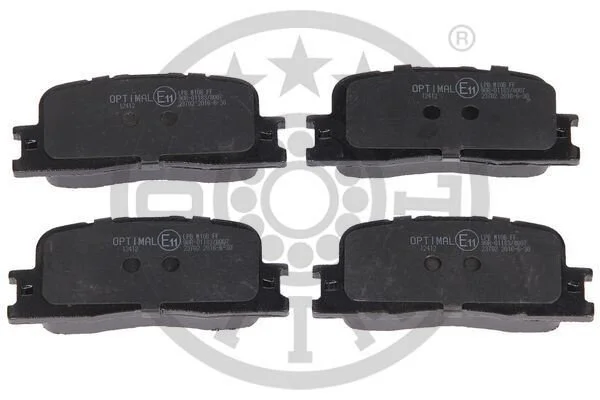 <strong>Гальмівні колодки дискові OPTIMAL BP-12412 (фото 1)</strong>