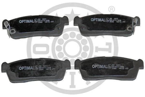 <strong>Гальмівні колодки дискові OPTIMAL BP-12413 (фото 1)</strong>