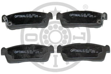 Гальмівні колодки дискові для OPTIMAL BP-12413 фото товару