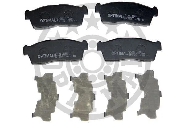 <strong>Гальмівні колодки дискові OPTIMAL BP-12415 (фото 1)</strong>