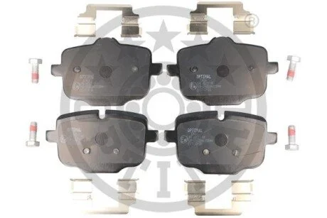 Гальмівні колодки дискові для OPTIMAL BP-12416 фото товара