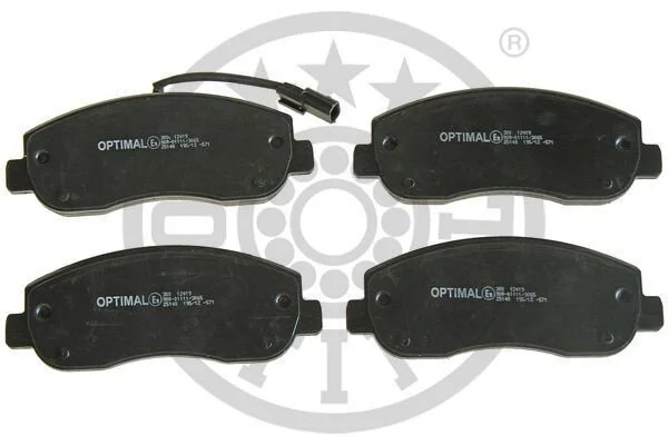 <strong>Гальмівні колодки дискові OPTIMAL BP-12419 (фото 1)</strong>