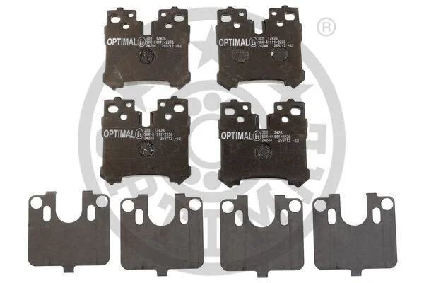 <strong>Гальмівні колодки дискові OPTIMAL BP-12426 (фото 1)</strong>