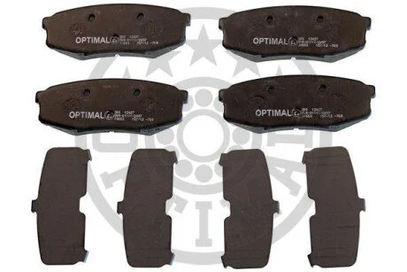 Гальмівні колодки дискові для OPTIMAL BP-12427 фото товару