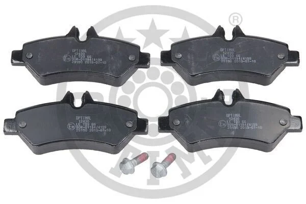 <strong>Гальмівні колодки дискові OPTIMAL BP-12430 (фото 1)</strong>