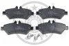 <strong>Гальмівні колодки дискові OPTIMAL BP-12430 (фото 1)</strong>