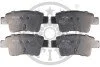<strong>Гальмівні колодки дискові OPTIMAL BP-12431 (фото 1)</strong>