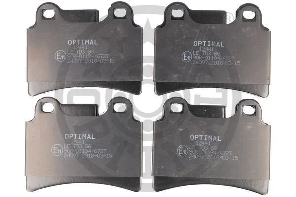 <strong>Гальмівні колодки дискові OPTIMAL BP-12441 (фото 1)</strong>