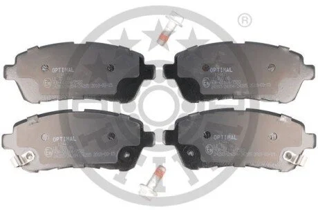 Гальмівні колодки дискові для OPTIMAL BP-12447 фото товару