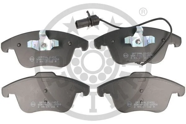 <strong>Гальмівні колодки дискові OPTIMAL BP-12452 (фото 1)</strong>
