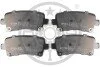 <strong>Гальмівні колодки дискові OPTIMAL BP-12454 (фото 1)</strong>
