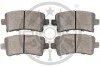 <strong>Гальмівні колодки дискові OPTIMAL BP-12454 (фото 2)</strong>
