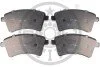 <strong>Гальмівні колодки дискові OPTIMAL BP-12462 (фото 1)</strong>