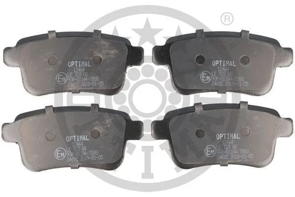 <strong>Гальмівні колодки дискові OPTIMAL BP-12464 (фото 1)</strong>