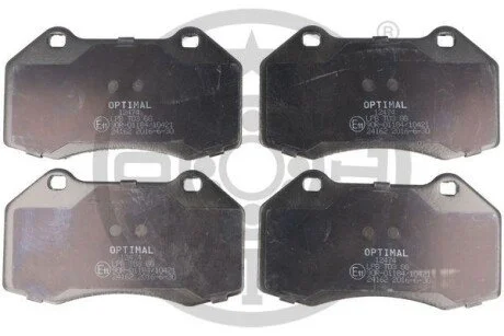 Гальмівні колодки дискові для OPTIMAL BP-12474 фото товару