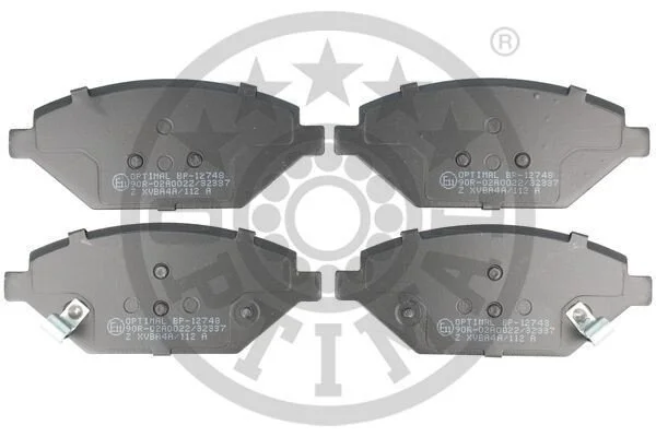 <strong>Гальмівні колодки дискові OPTIMAL BP-12478 (фото 1)</strong>