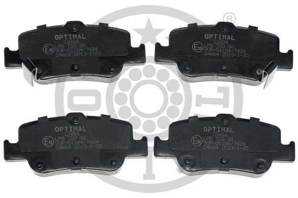 <strong>Гальмівні колодки дискові OPTIMAL BP-12484 (фото 1)</strong>