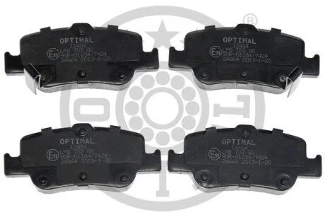 Гальмівні колодки дискові для OPTIMAL BP-12484 фото товару
