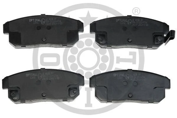 <strong>Гальмівні колодки дискові OPTIMAL BP-12492 (фото 1)</strong>